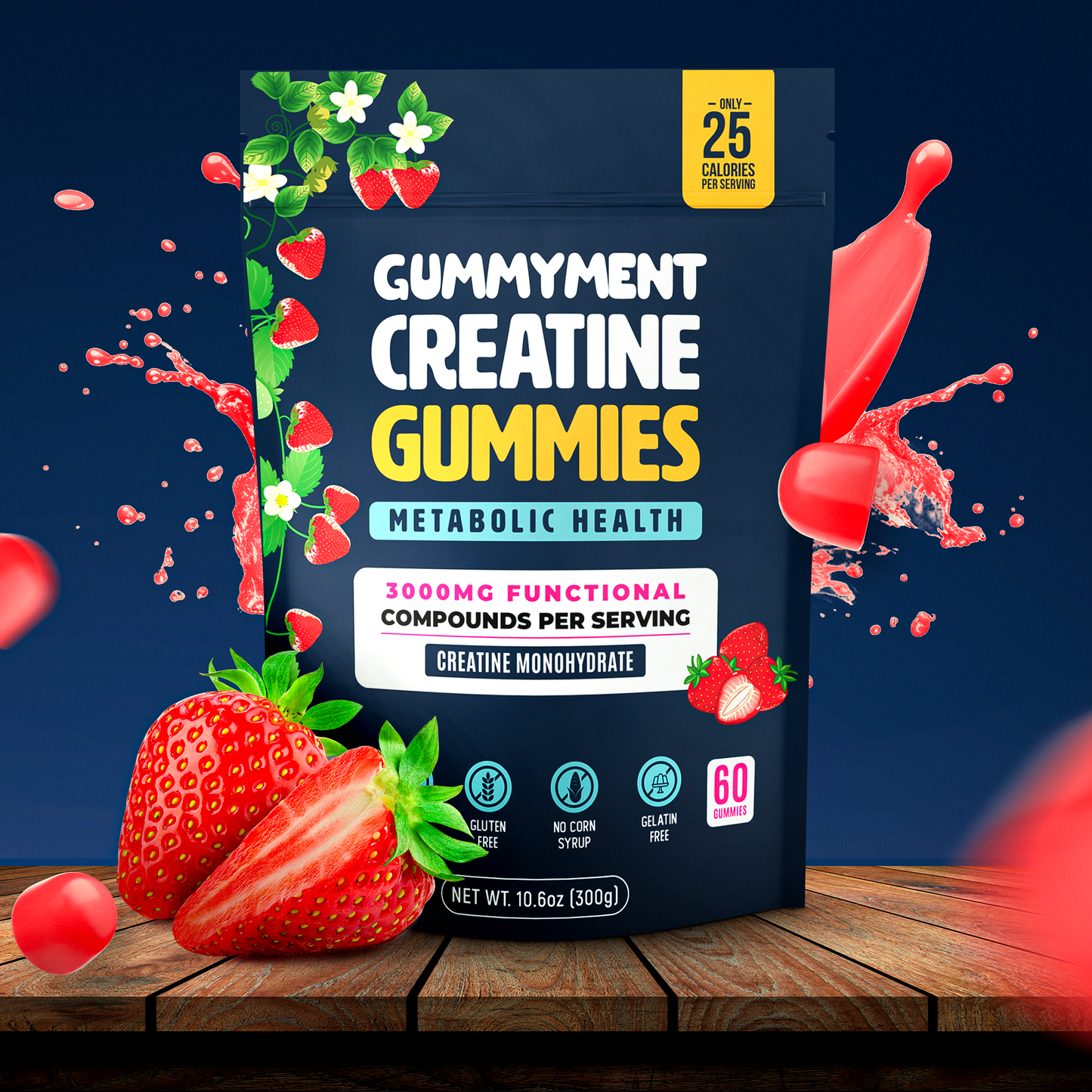 [10 WEEKS PRE-ORDER] CREATINE GUMMIES